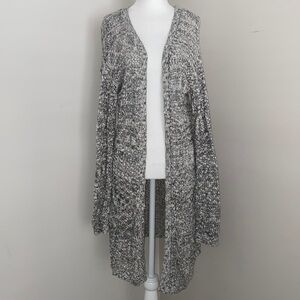Arizona open knit long cardigan